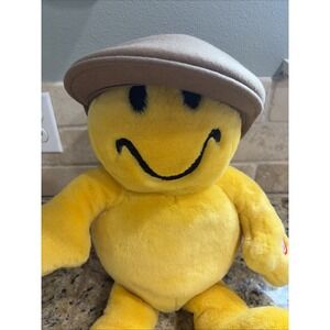 Scala Tan 100% Wool Classic Driving Newsboy Hat Outerwear Cap Fitted Men Small